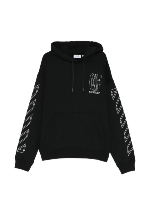 Off-White outline double arrow hoodie