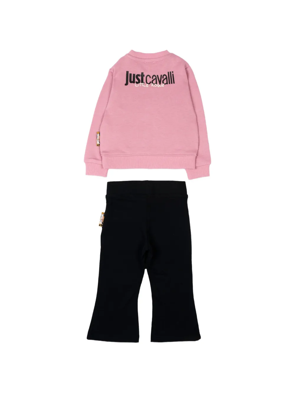 Just Cavalli Kids Trainingspak met logoprint Roze