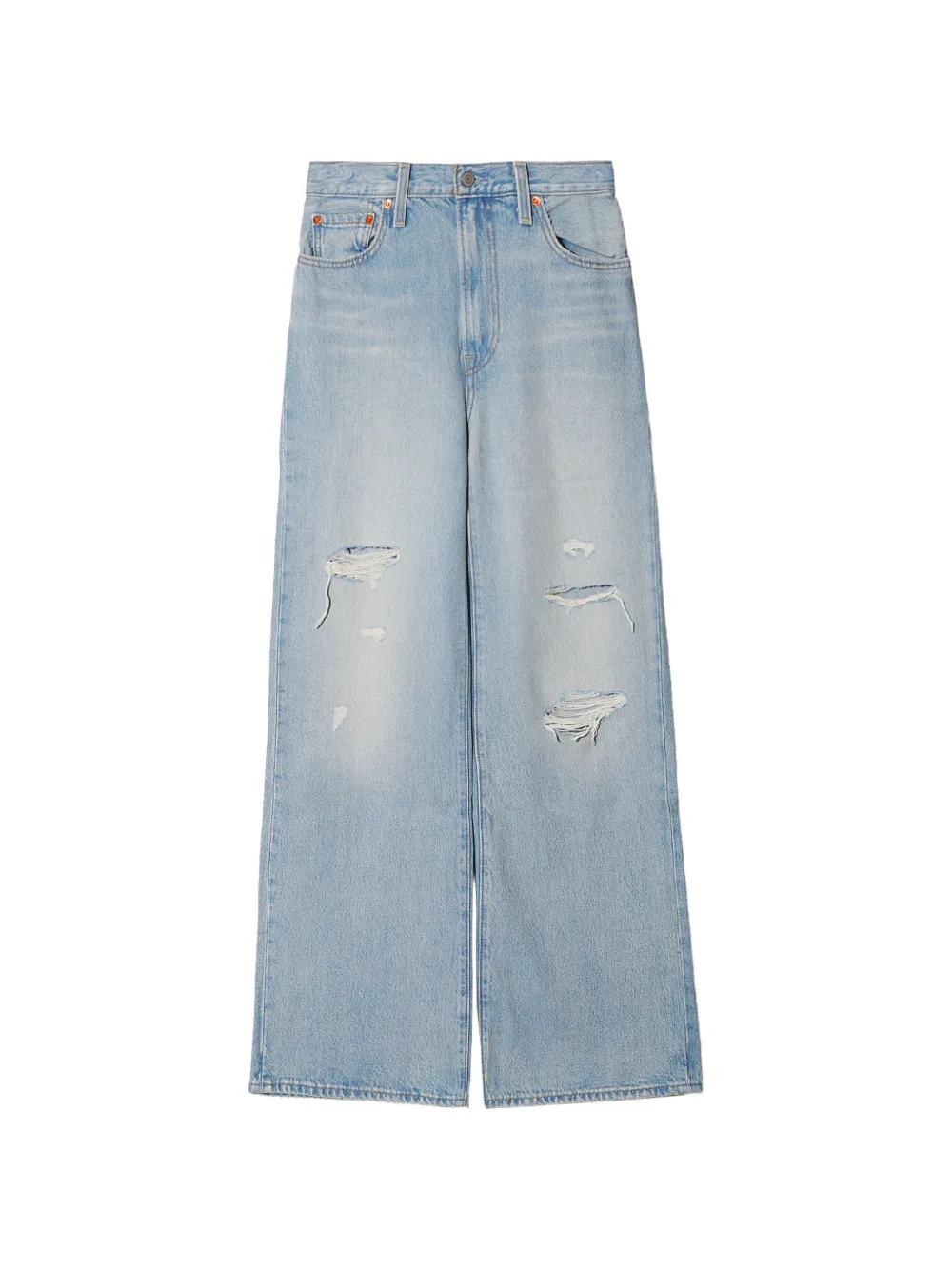 Levi's Ribcage distressed jeans - Blu