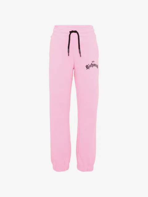 John Richmond Junior logo-embroidered track pants
