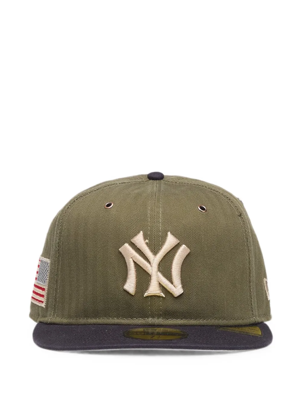 NEW ERA CAP 59FIFTY MLB herringbone baseball cap - Verde