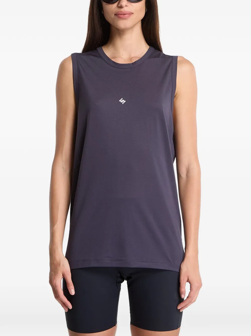 Represent 247 top met logoprint Grijs