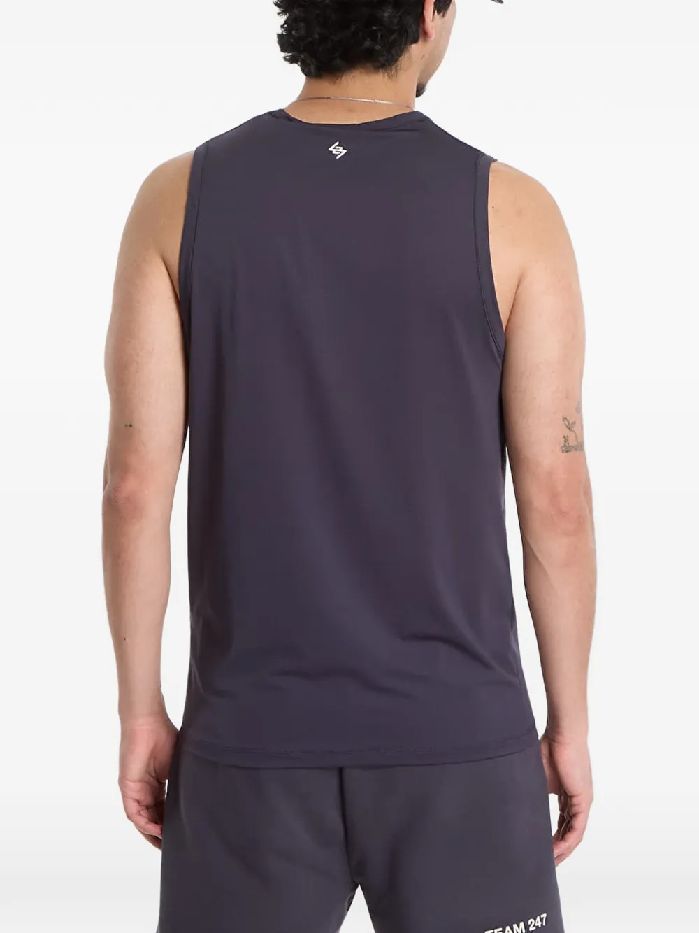 Represent 247 top met logoprint Grijs