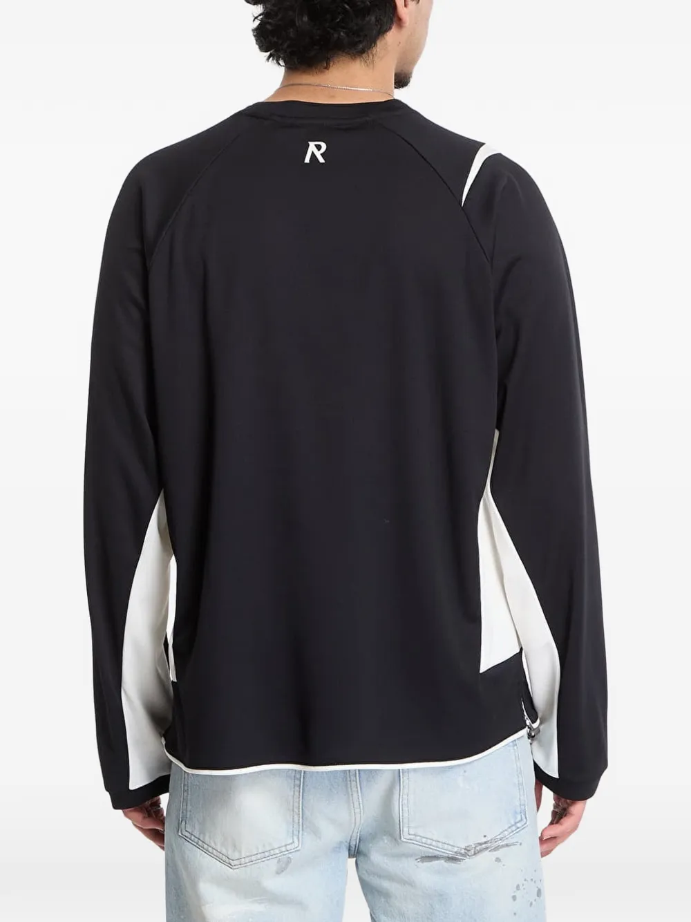 Represent T-shirt met logoprint Zwart