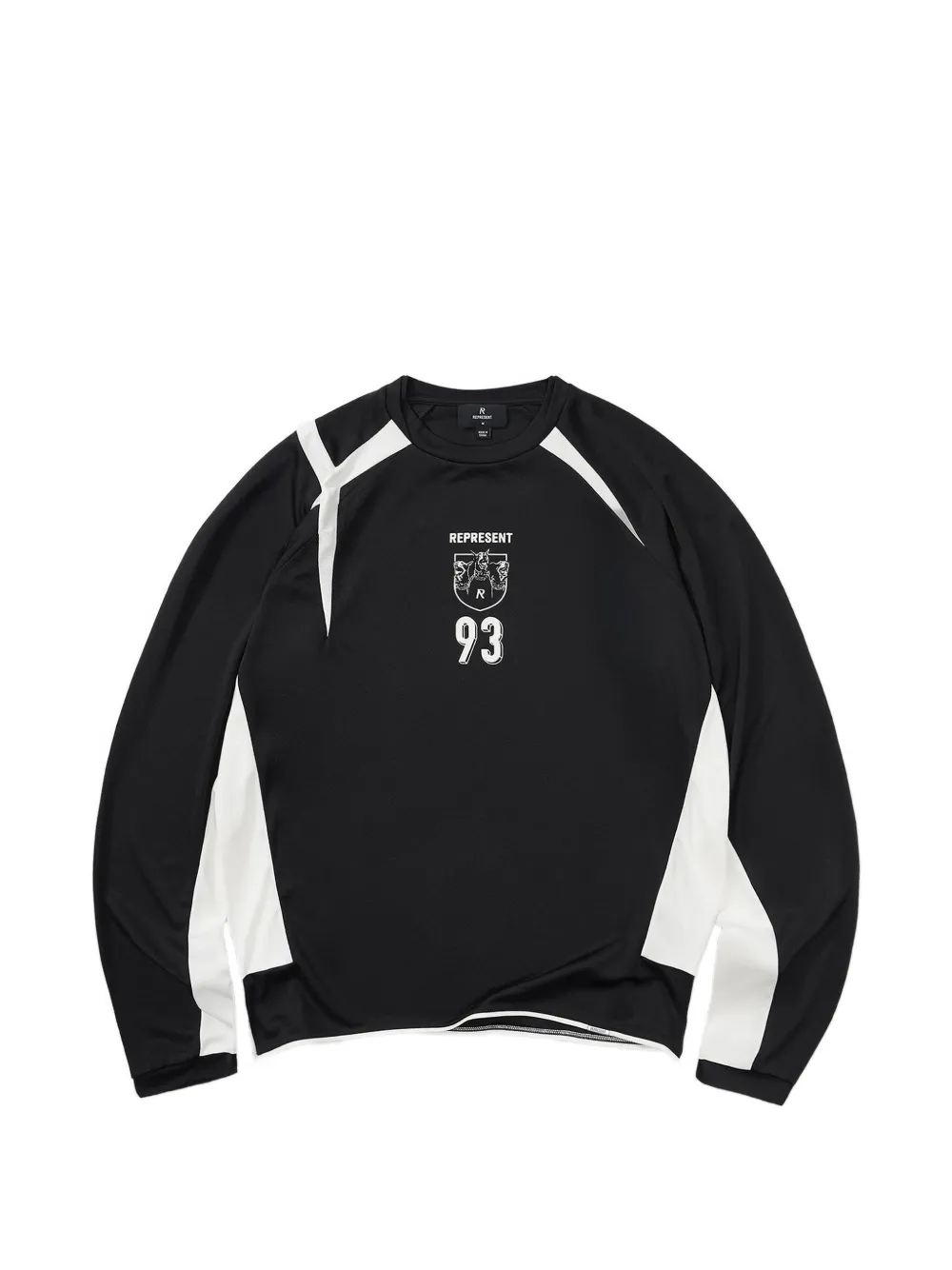 Represent T-shirt met logoprint Zwart