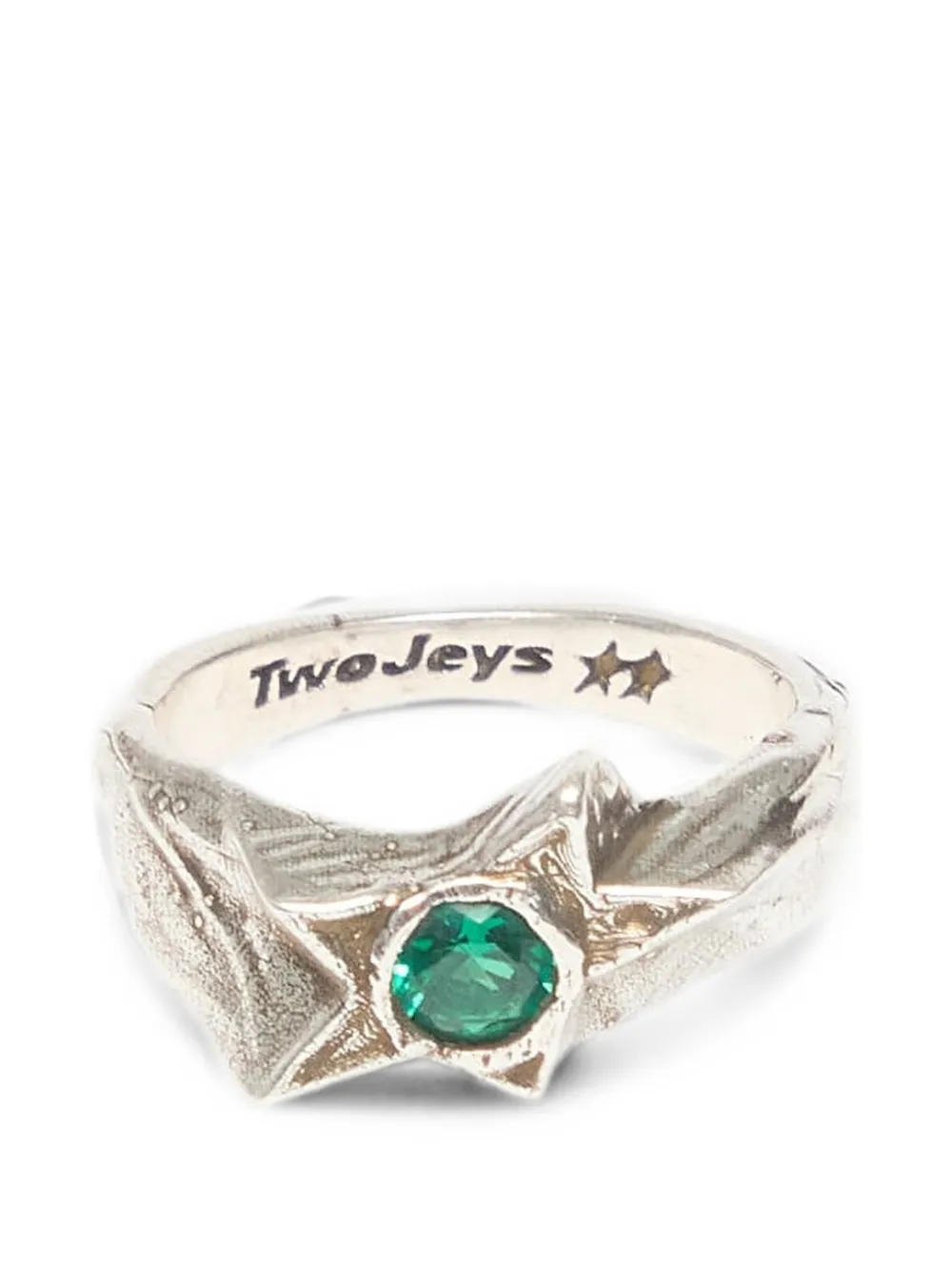 Twojeys Calda Star-motif Ring In Silver