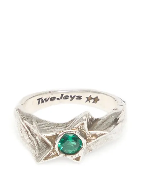 TWOJEYS Calda star-motif ring