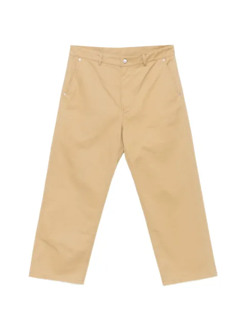 Moschino logo-patch pocket trousers