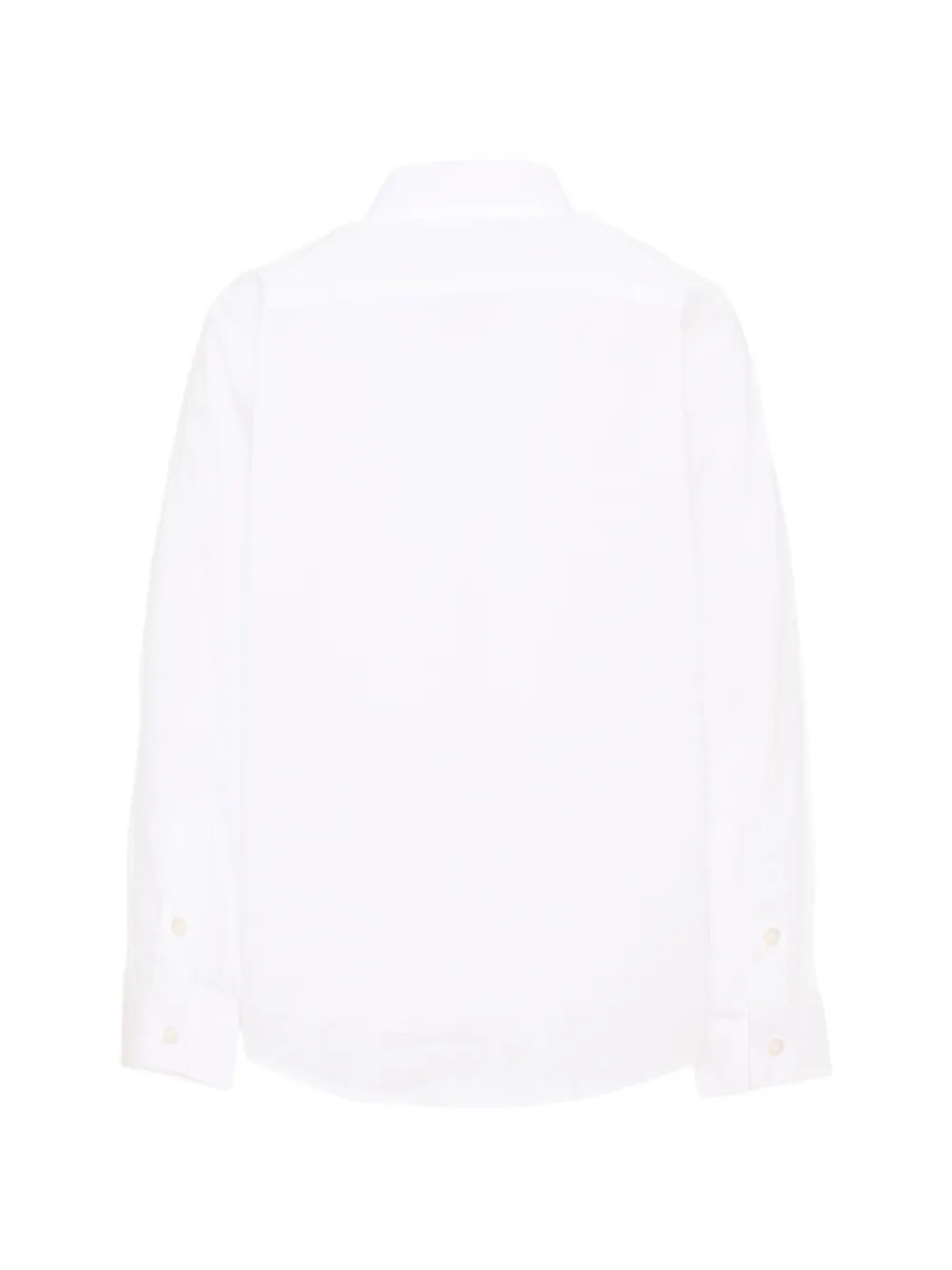 TRUSSARDI JUNIOR Blouse met borstzak en lange mouwen Wit