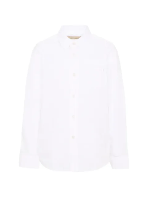 TRUSSARDI JUNIOR long-sleeves chest-pocket shirt