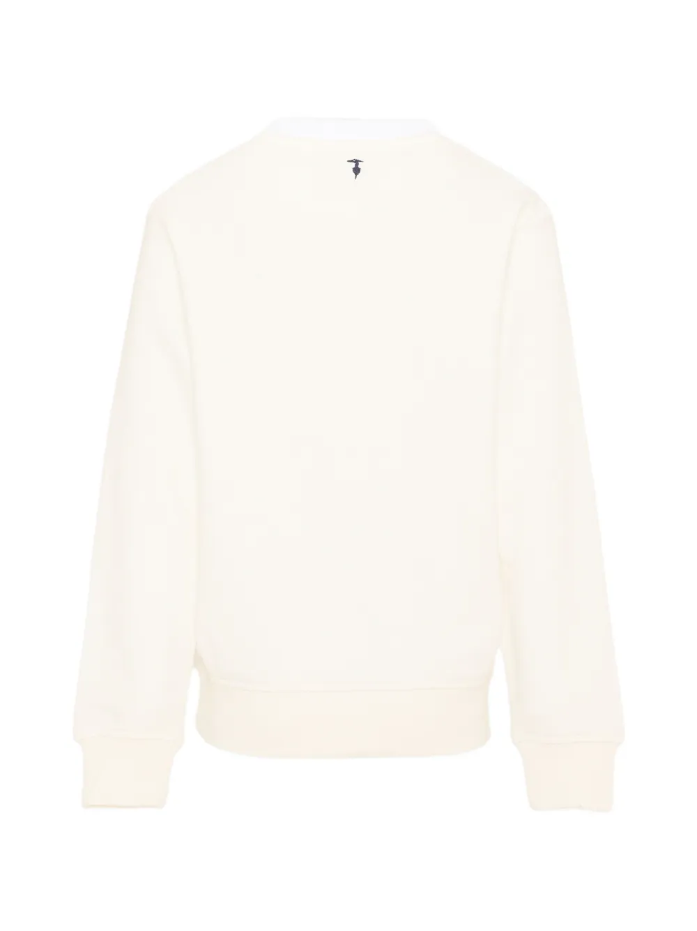 TRUSSARDI JUNIOR Sweater met geborduurd logo Beige