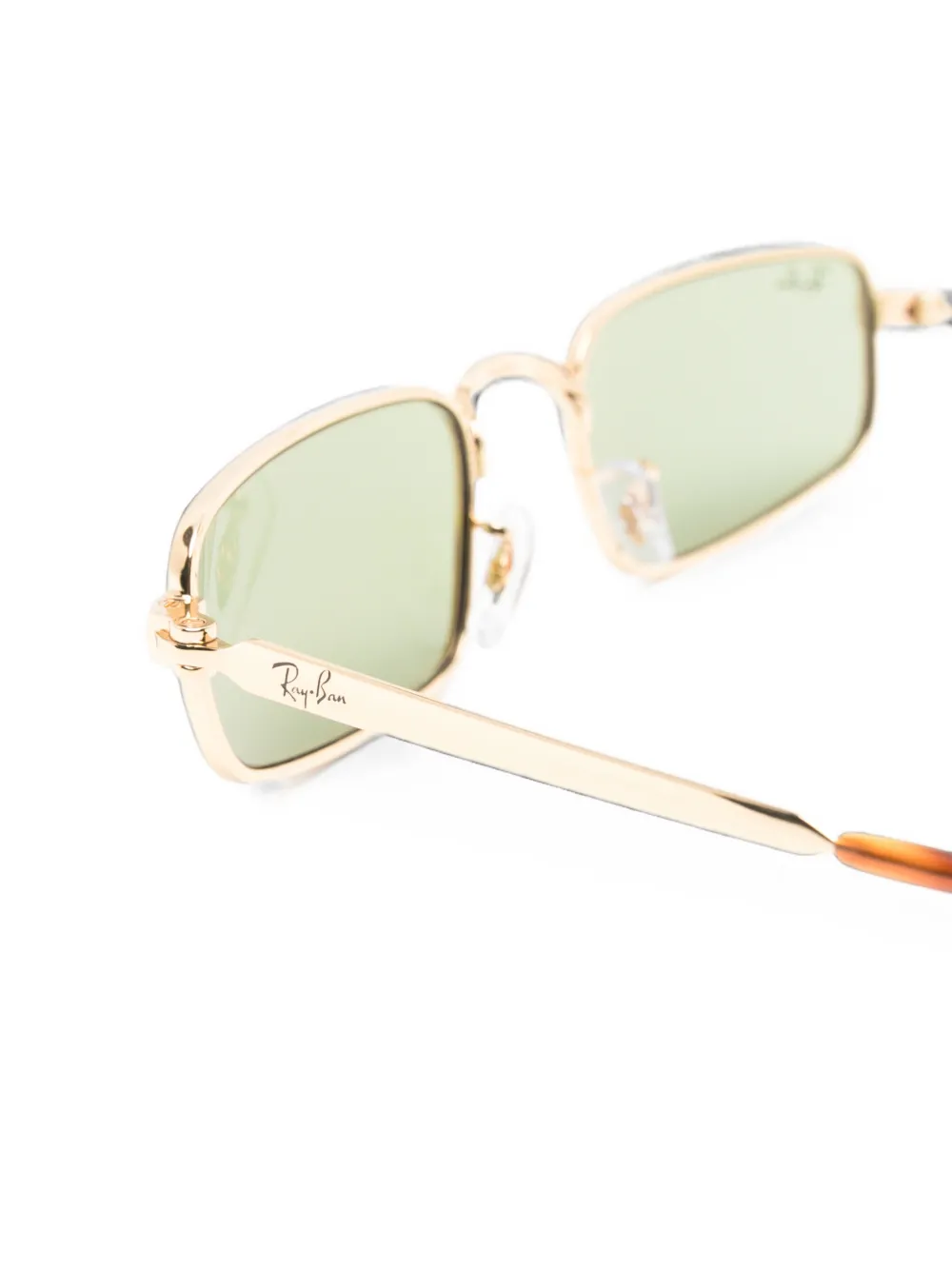 Ray-Ban Rocky rectangle-frame sunglasses Goud