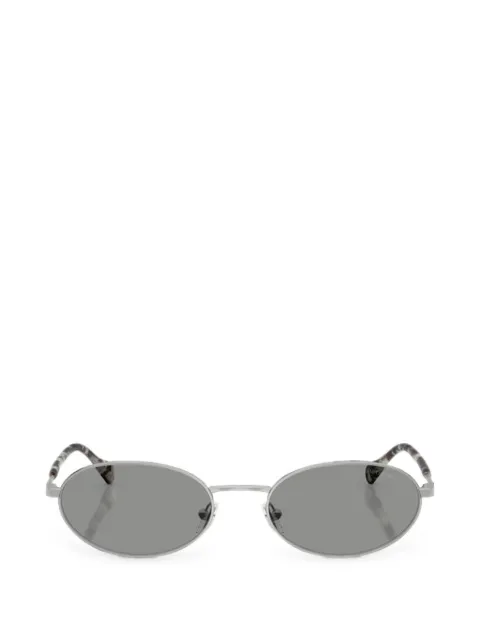 Emporio Armani lentes de sol con armazón ovalada