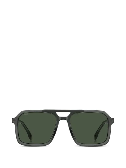 BOSS lentes de sol con armazón cuadrada
