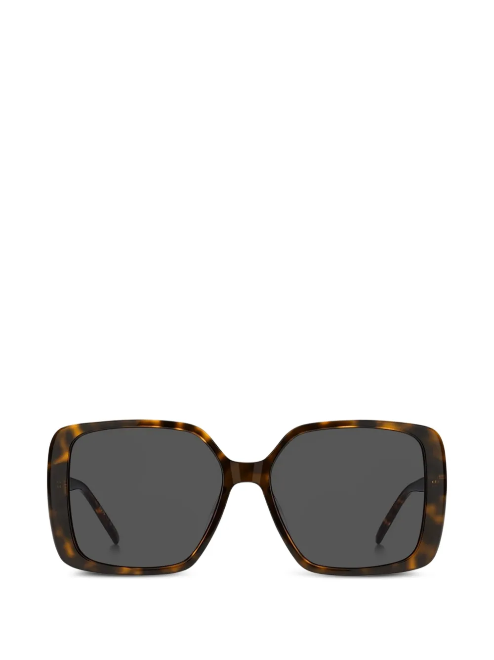 BOSS Double B monogram sunglasses - Marrone