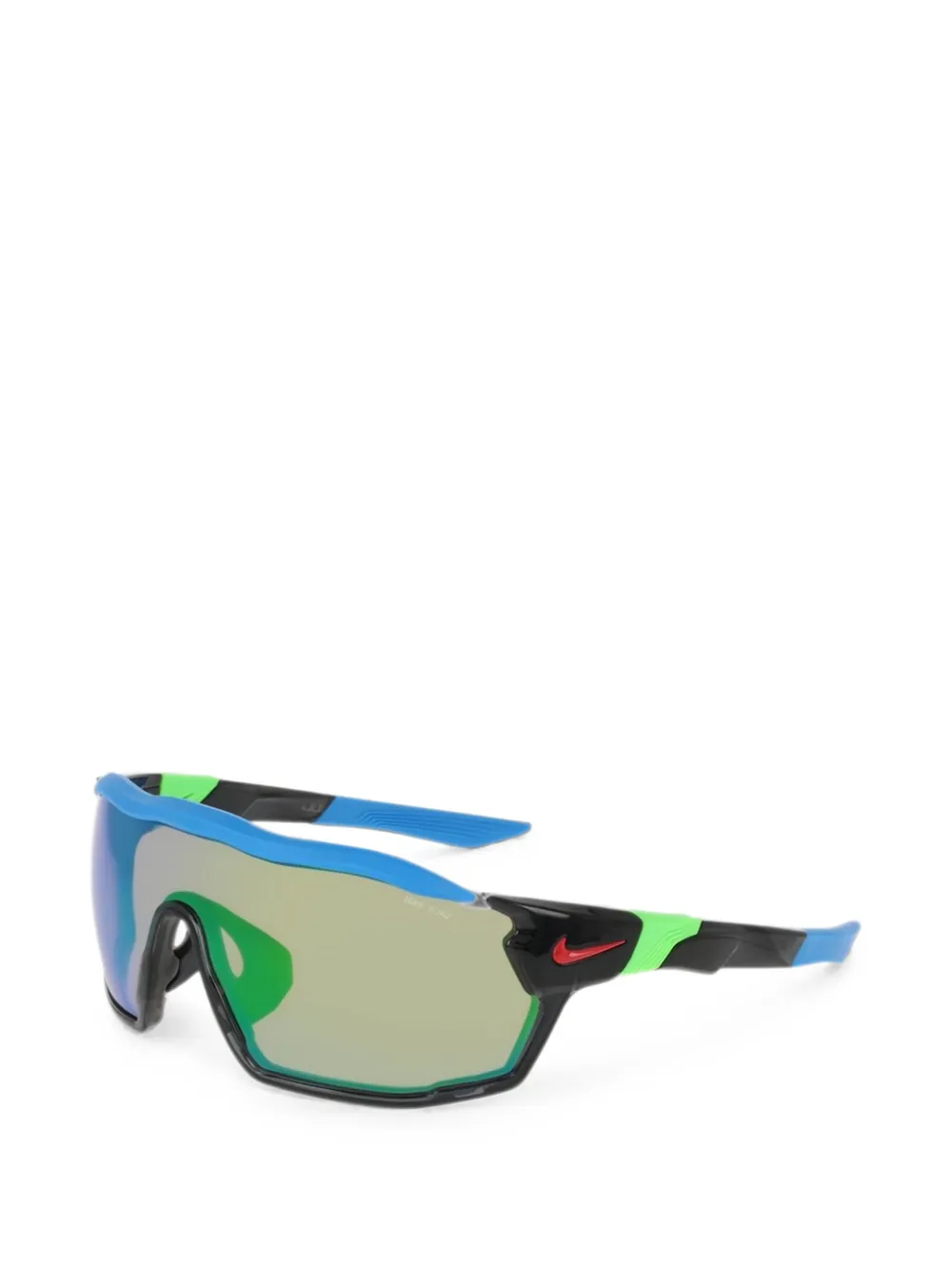 Nike Show X Rush geometric-frame sunglasses Zwart