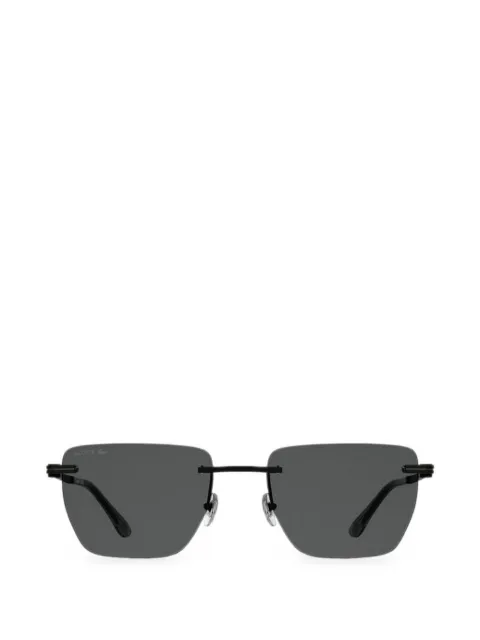 Lacoste rimless rectangle-frame sunglasses