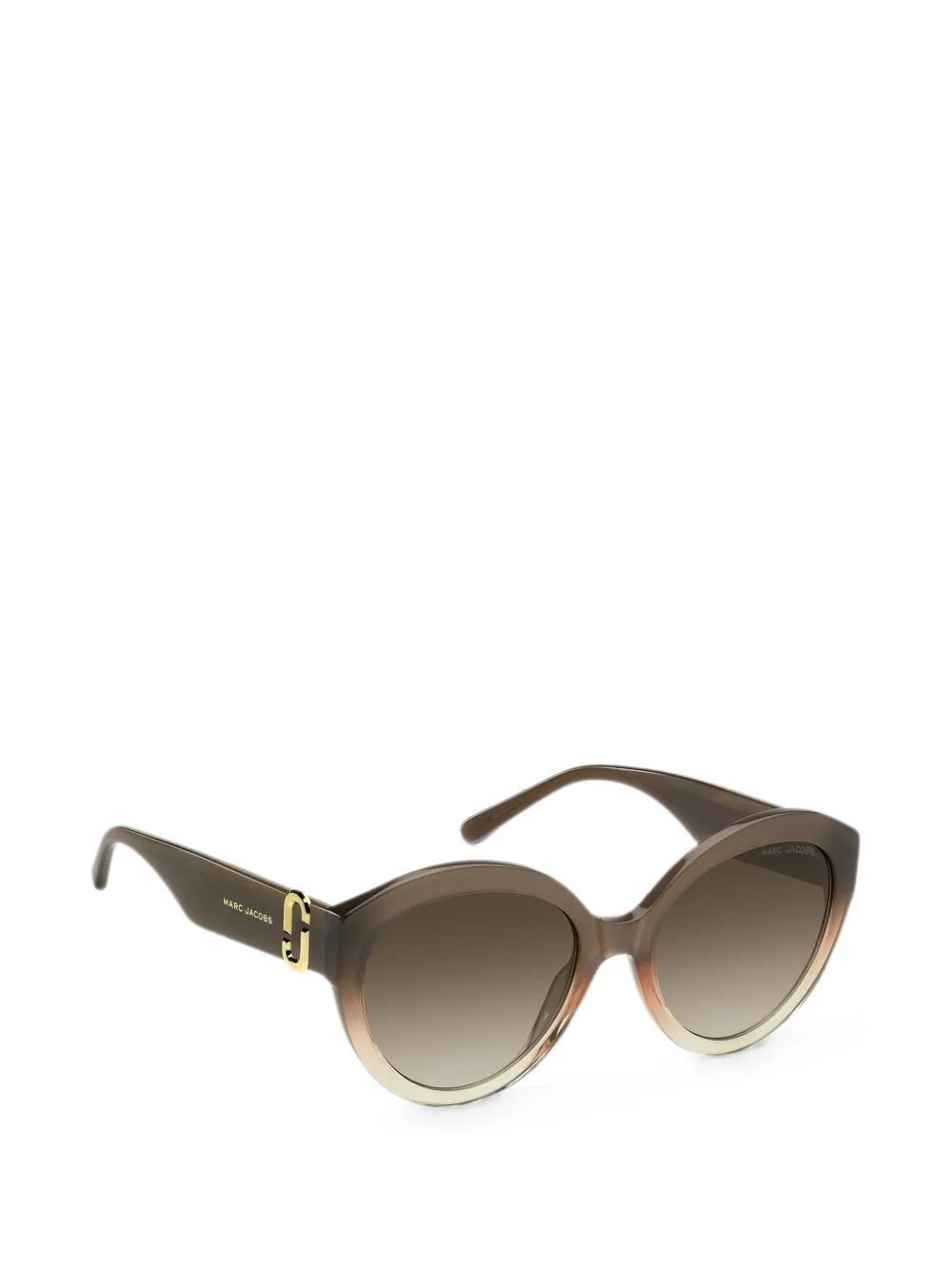 Marc Jacobs Eyewear Zonnebril met cat-eye montuur Bruin