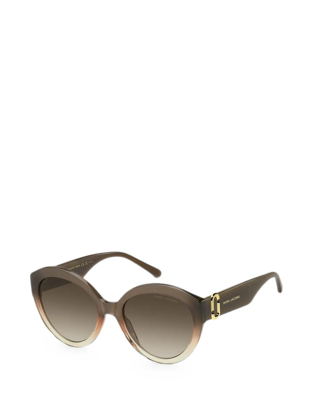 Marc Jacobs Eyewear Zonnebril met cat-eye montuur Bruin