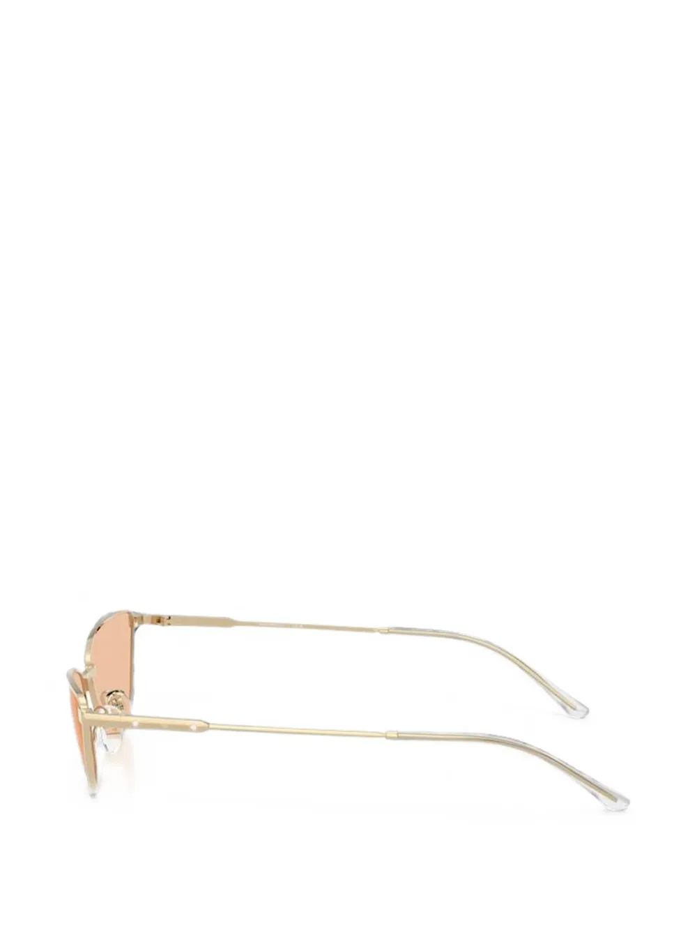Emporio Armani Zonnebril met cat-eye montuur Goud