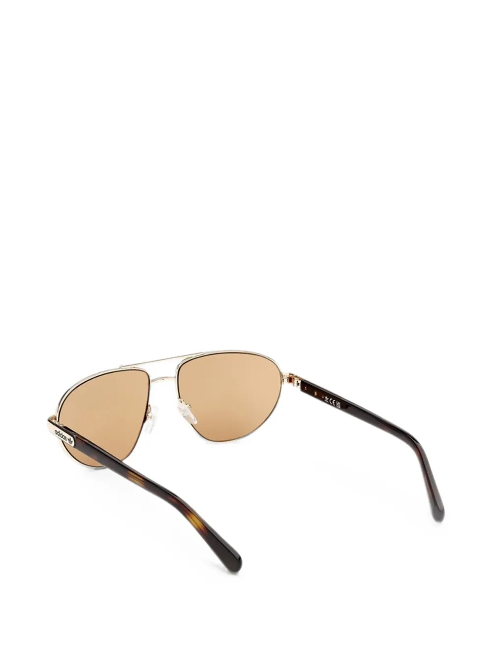 adidas pilot-frame sunglasses Goud