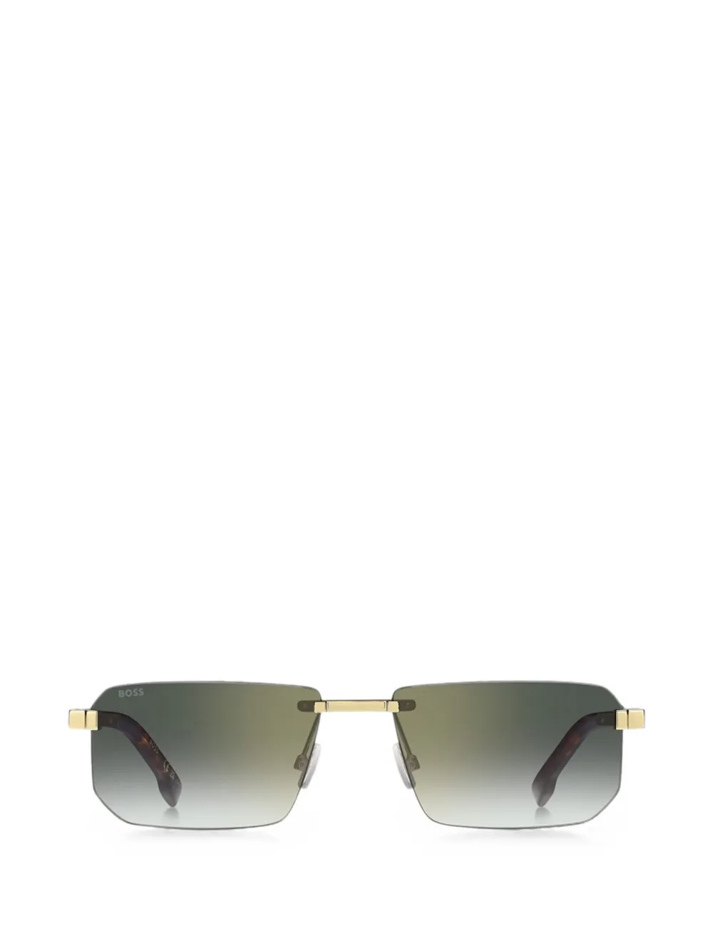 BOSS Rahmenlose Sonnenbrille - Gold