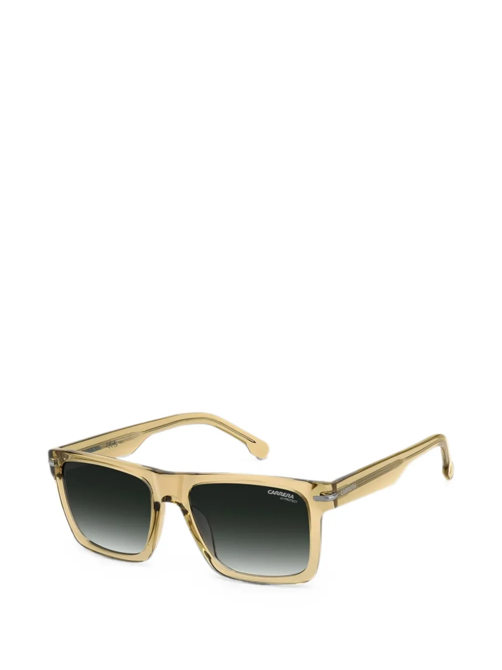 Carrera Zonnebril met rechthoekig montuur Beige