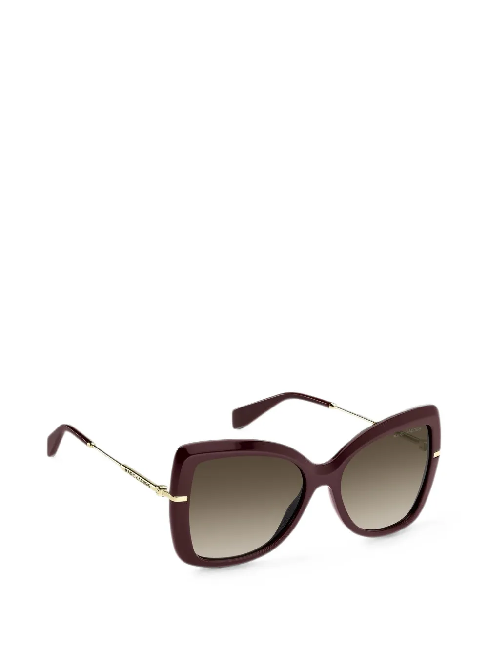 Marc Jacobs Eyewear Zonnebril met vlinder montuur Rood