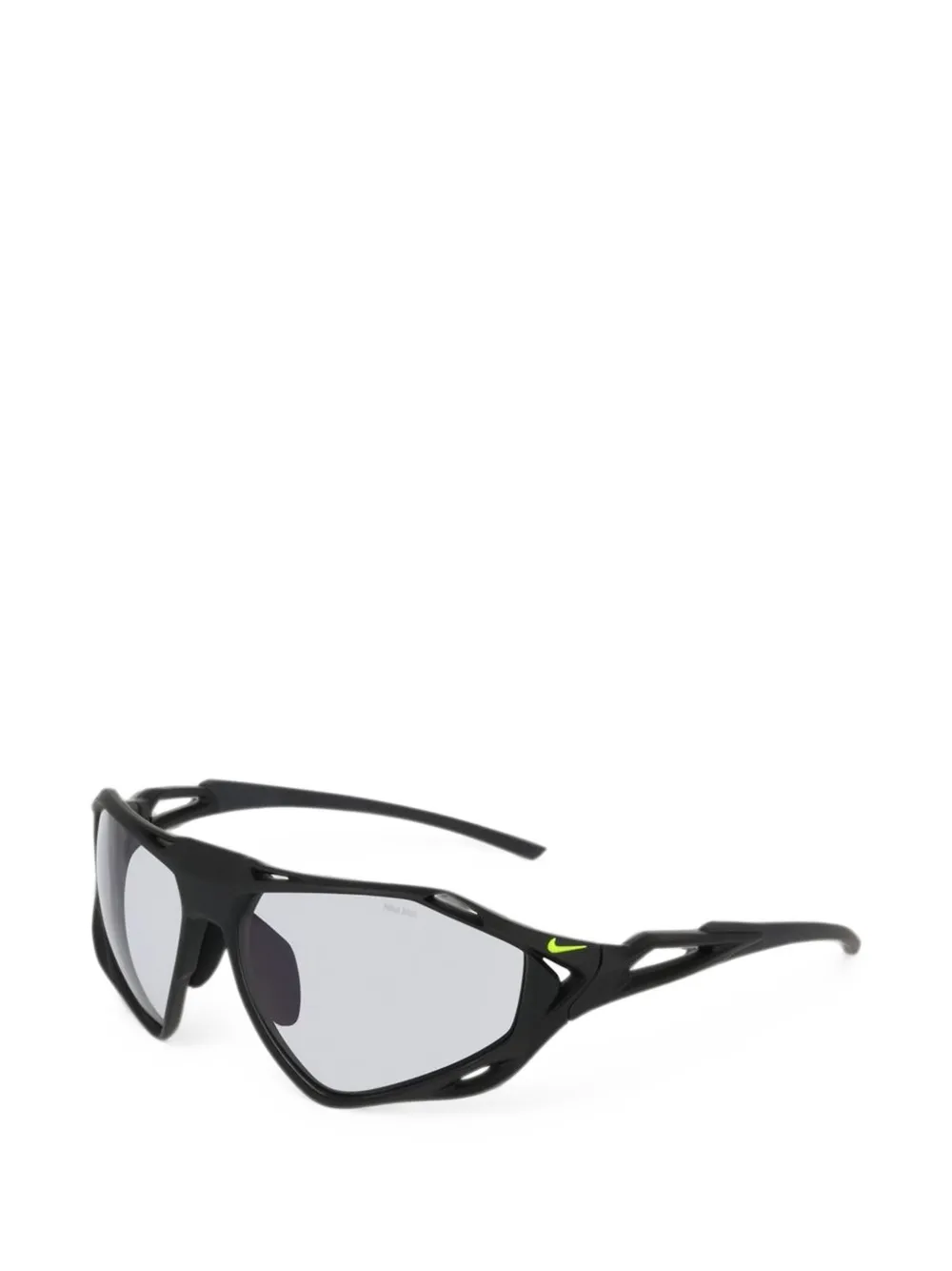 Nike Zeus Rise geometric-frame sunglasses Zwart