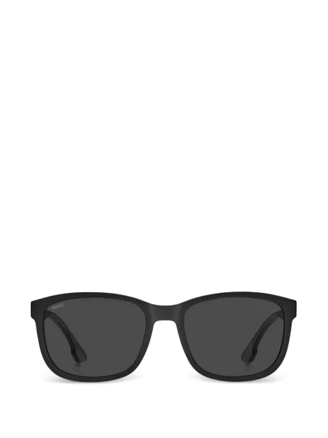 BOSS lunettes de vue à monture rectangulaire