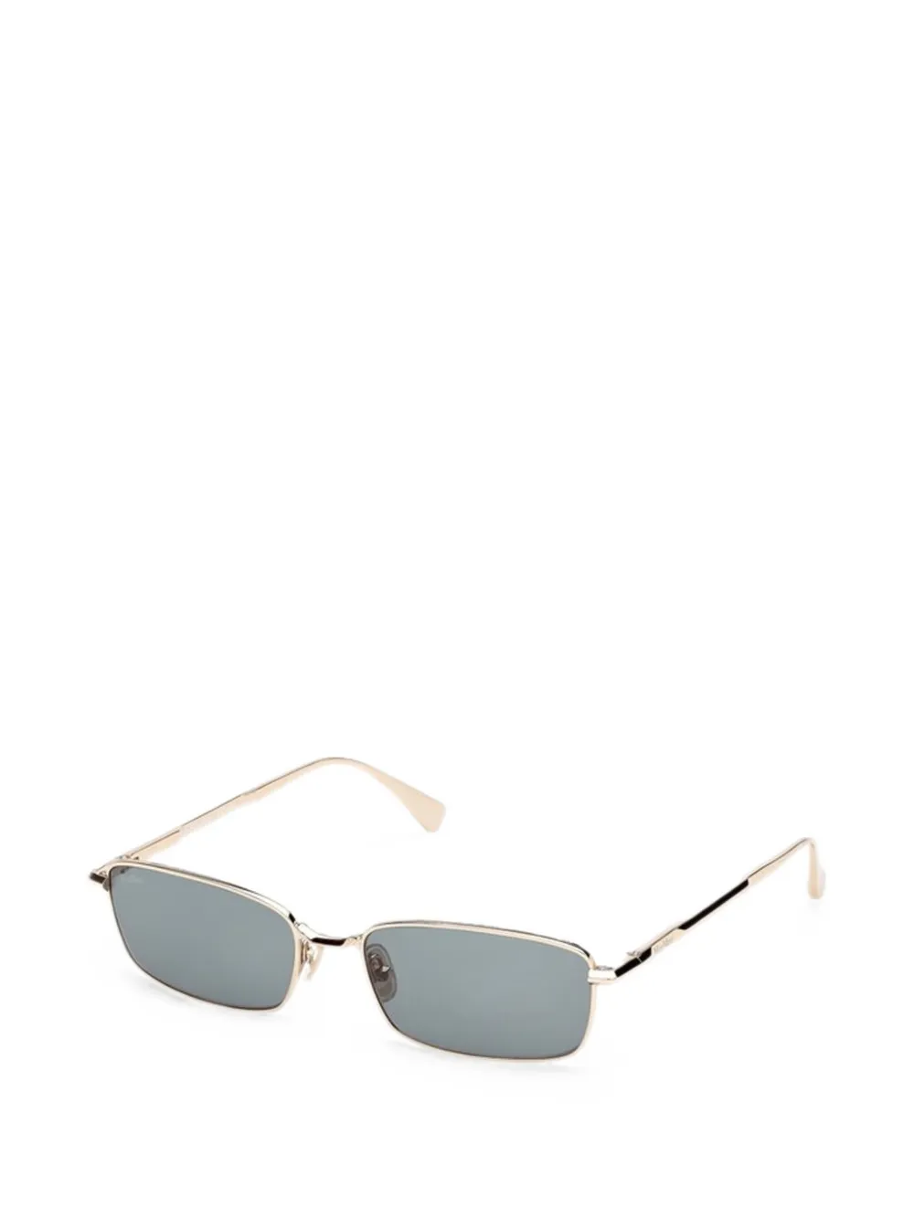Max Mara Eyewear rectangular-frame sunglasses - Oro