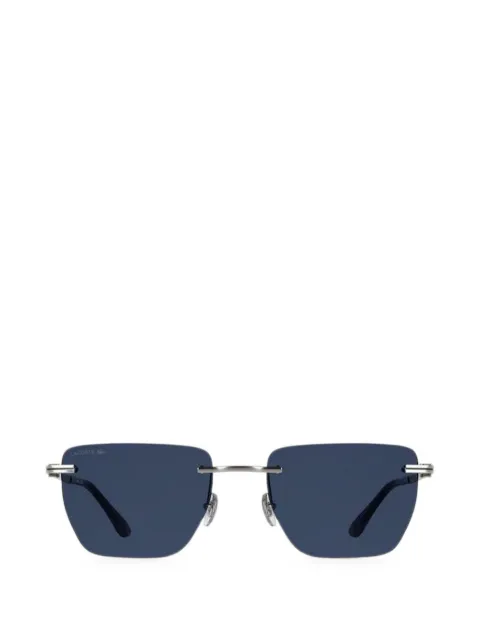 Lacoste rimless rectangle-frame sunglasses