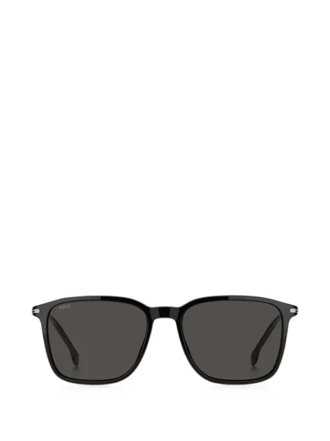 BOSS rectangle-frame sunglasses