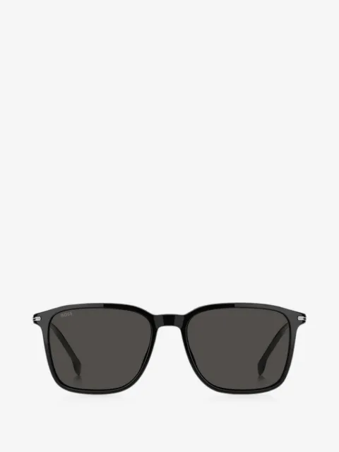 BOSS rectangle-frame sunglasses