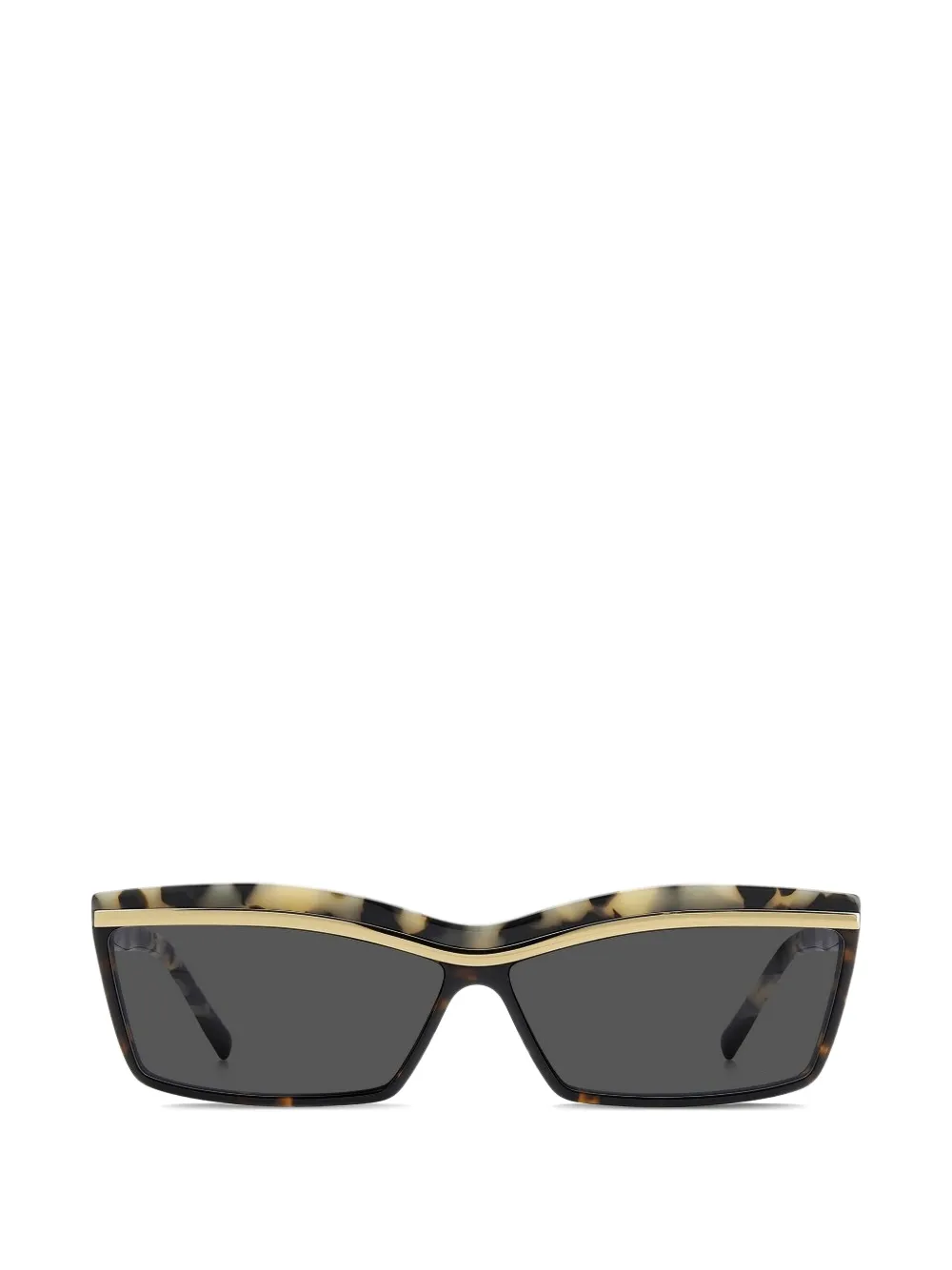 Missoni Missoni Seasonal rectangle-frame sunglasses - Nude