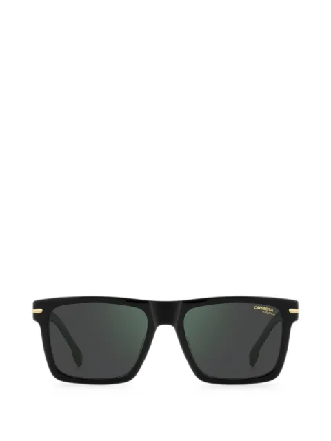 Carrera rectangular-frame polarized sunglasses