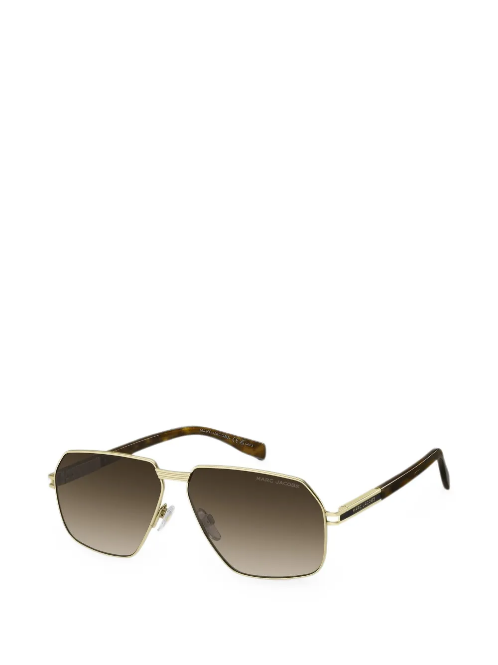 Marc Jacobs Eyewear Zonnebril met piloten montuur Goud