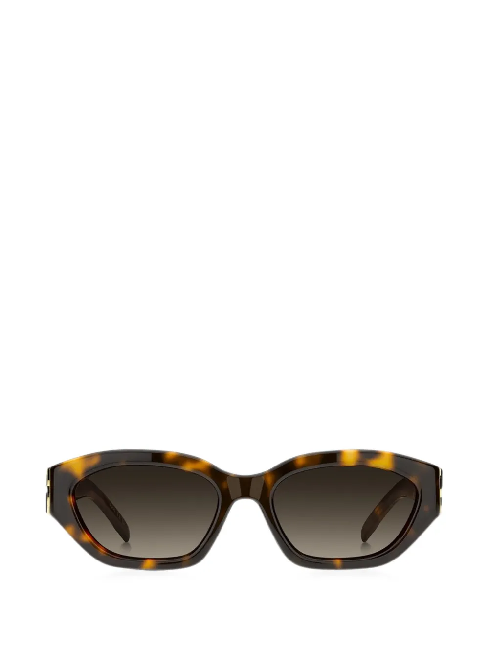 BOSS tortoiseshell-effect sunglasses - Marrone