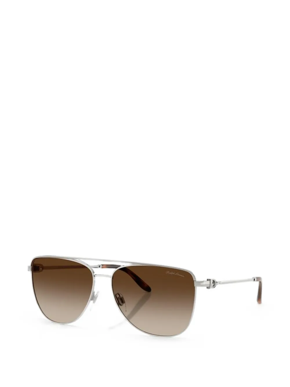POLO RALPH LAUREN EYEWEAR Zonnebril met piloten montuur Zilver