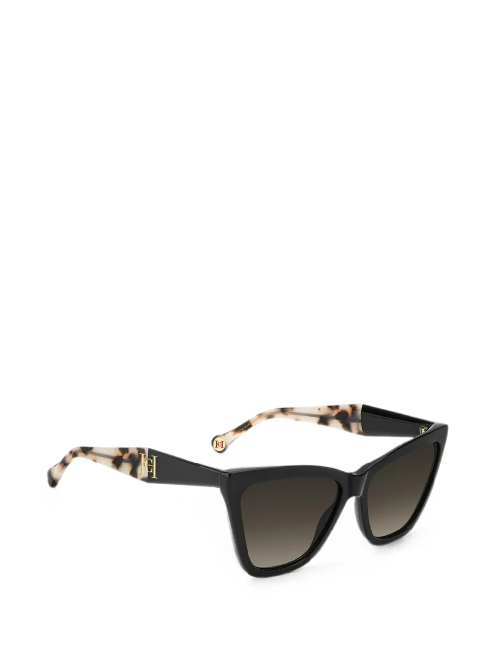 Carolina Herrera Zonnebril met cat-eye montuur Zwart