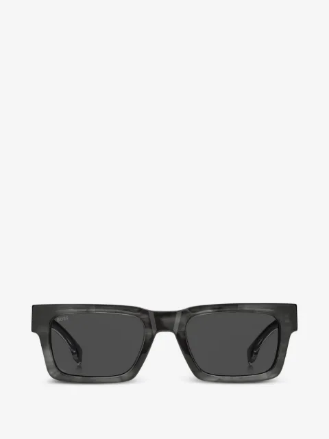 BOSS rectangle-frame sunglasses
