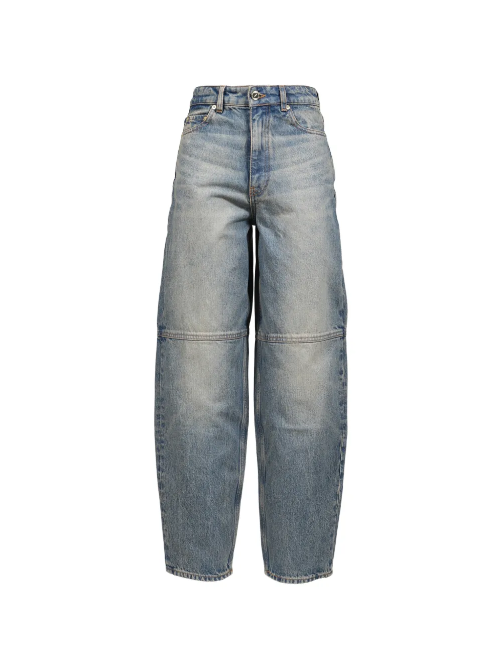 GANNI Stary Jeans mit Einsätzen - Blau