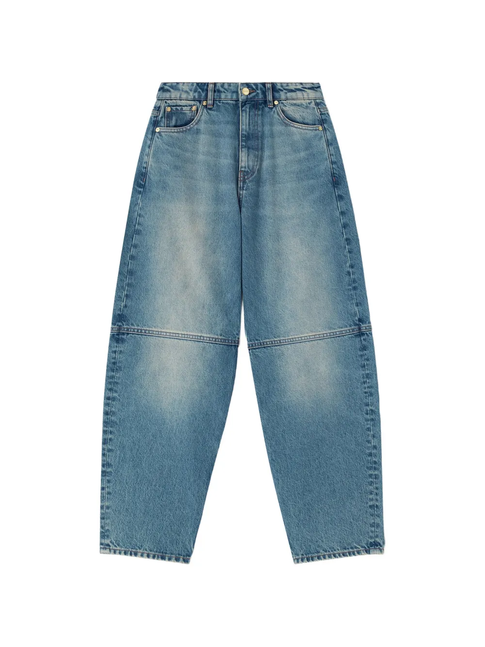 GANNI Jeans Stary con inserti - Blu