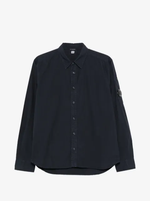 C.P. Company Lens-detail button-up shirt