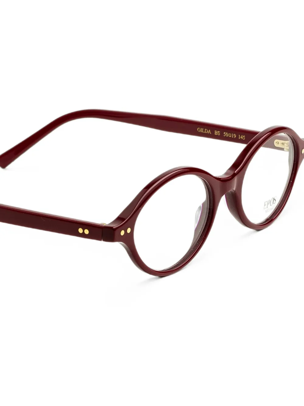 Epos Gilda BS bril met rond montuur Rood