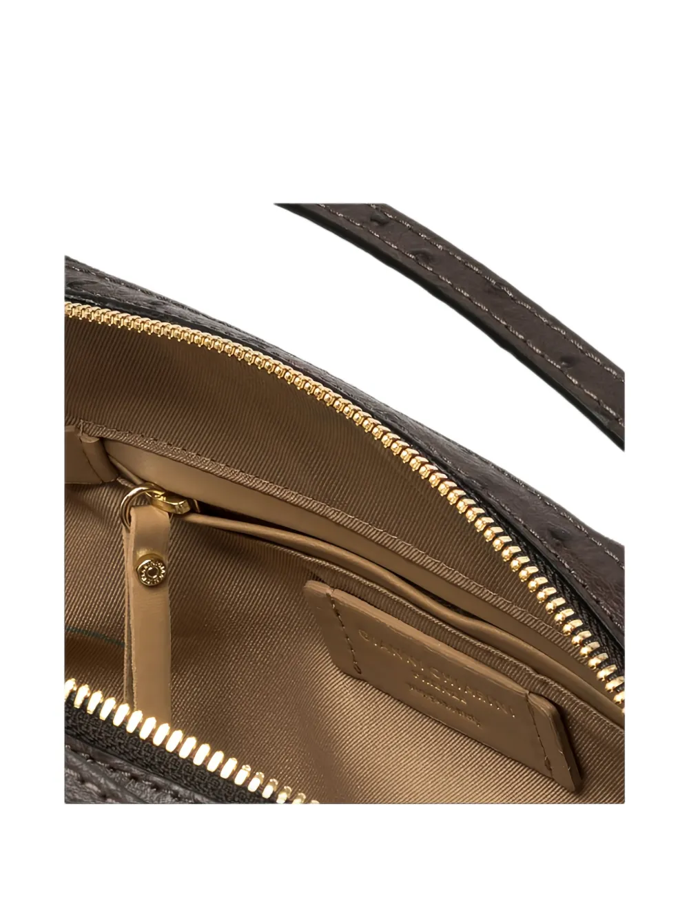 GIANNI CHIARINI Alifa suede tote bag Bruin