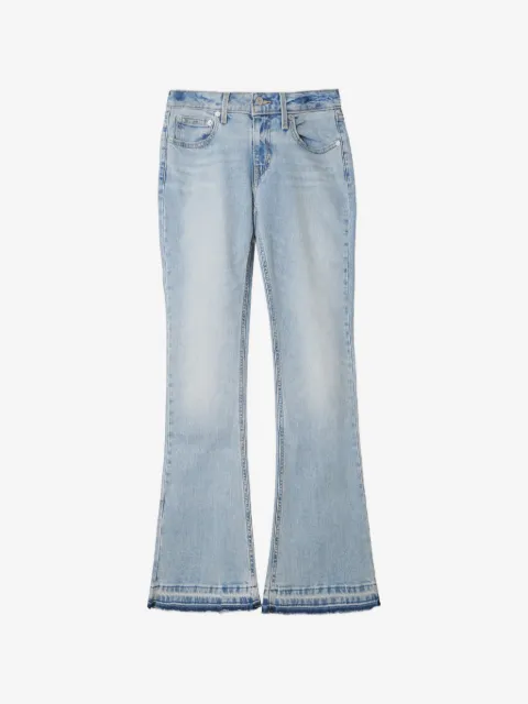 Levi's jean évasé à effet délavé