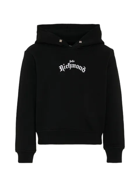 John Richmond Junior logo-print hoodie