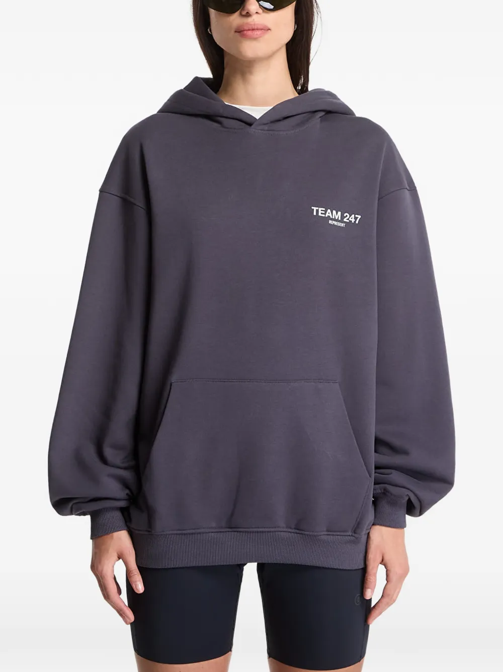 Represent Team 247 hoodie met logoprint Grijs