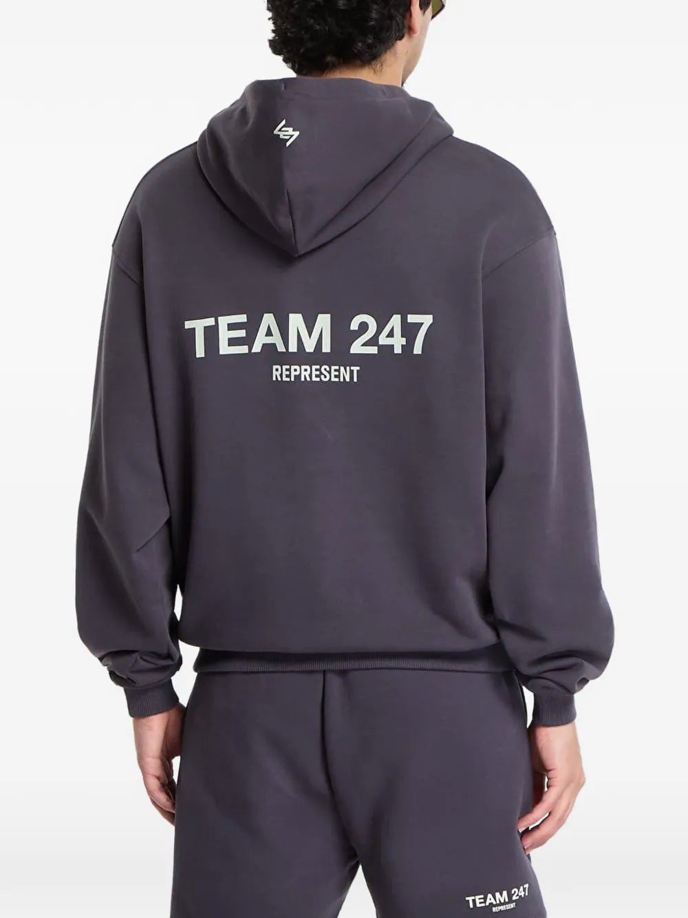 Represent Team 247 hoodie met logoprint Grijs
